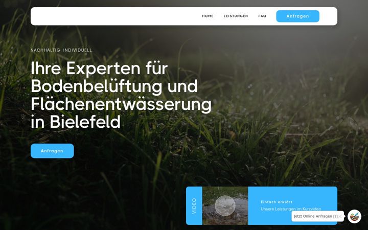 Captura de pantalla de staunaesse-beseitigen-bielefeld.de