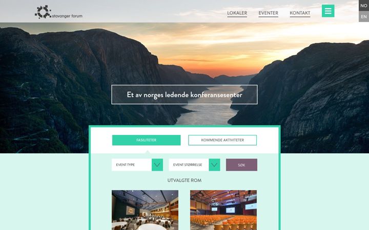 Screenshot of stavanger-forum.no