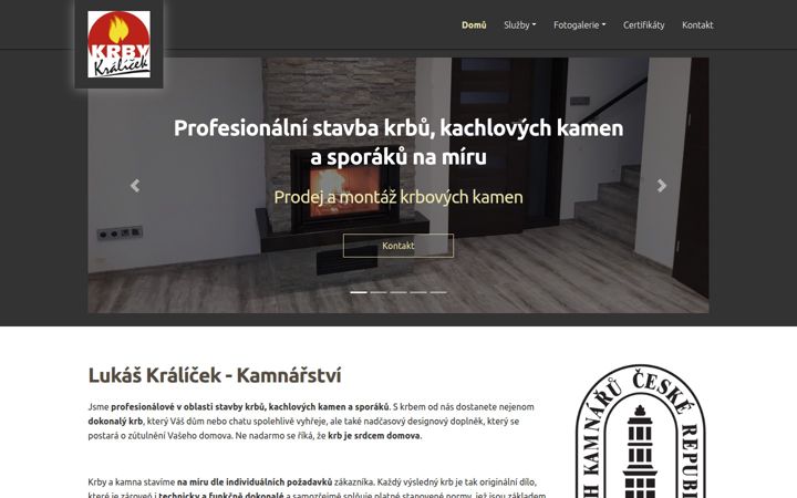 Képernyőkép: stavba-krbu.com
