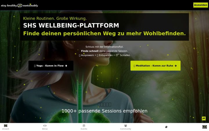 Screenshot of stay-healthy-sustainably.de