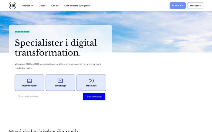 Skjámynd af staymain.dk