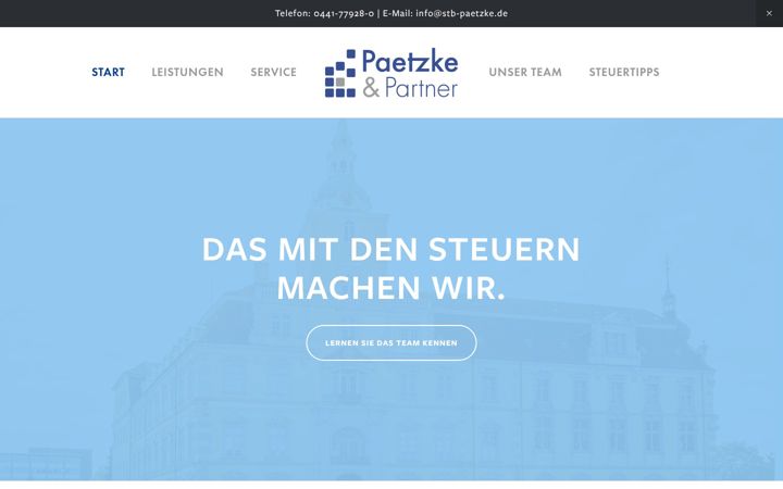 Képernyőkép: stb-paetzke.de