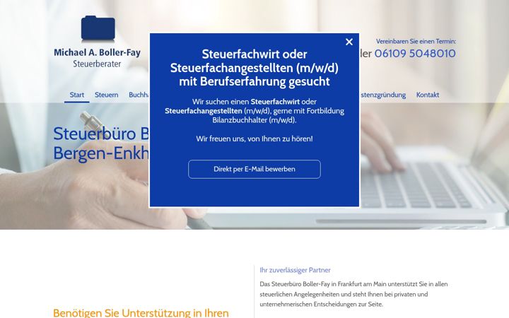 Posnetek zaslona stbboller.de