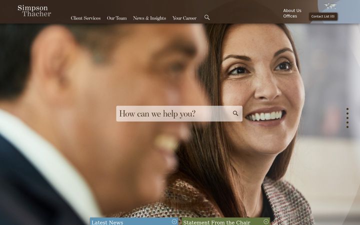Screenshot of stblaw.com