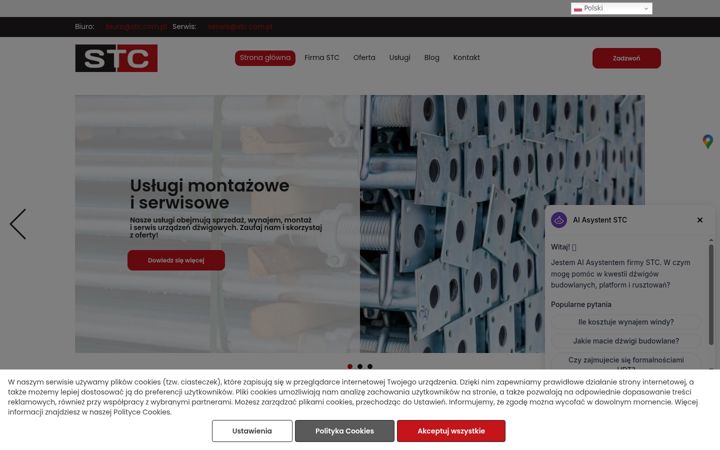 Screenshot of stc.com.pl