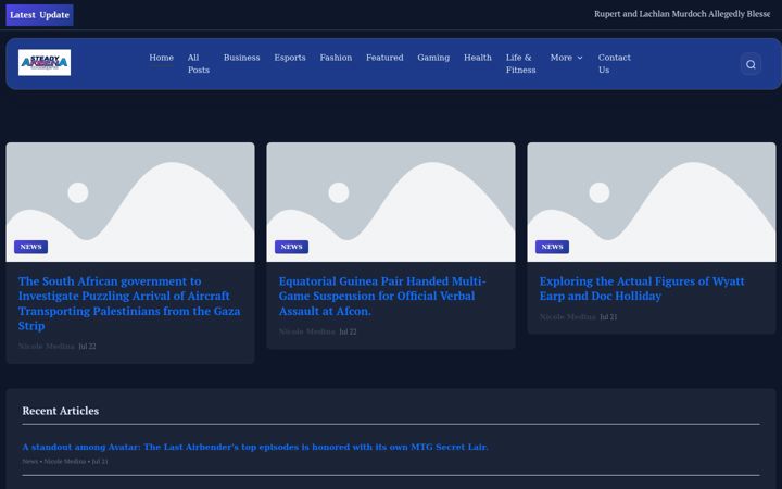Screenshot of steadyarenapro.nl