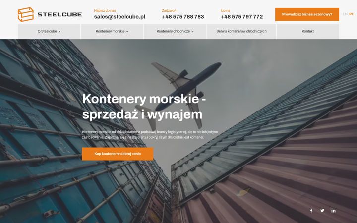 Screenshot di steelcube.pl