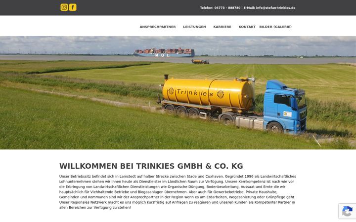 Screenshot of stefan-trinkies.de