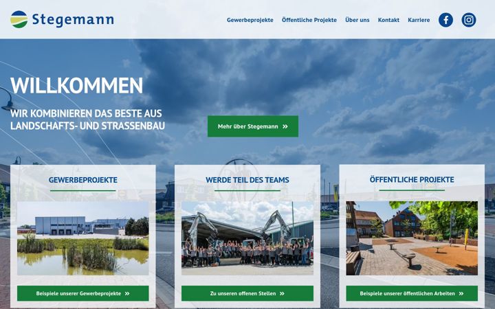 Kuvakaappaus sivustosta stegemann.eu