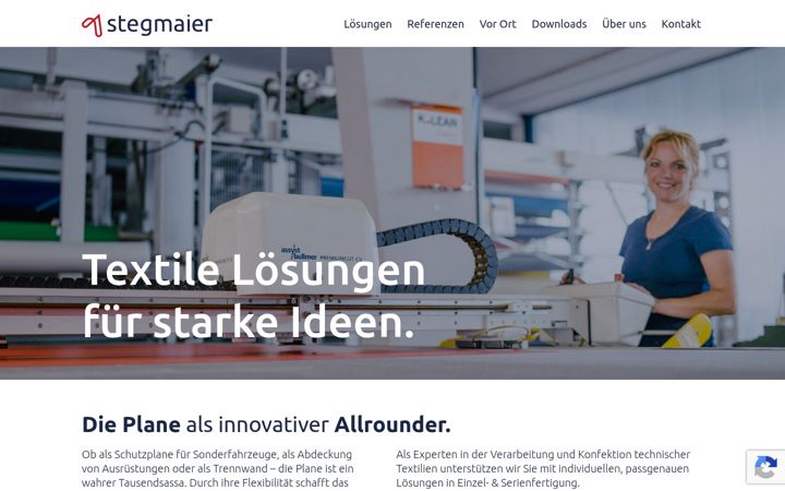 Screenshot of stegmaier-planen.de