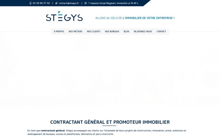 Screenshot von stegys.fr