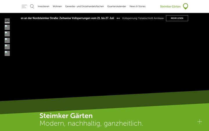 Screenshot ta' steimkergaerten.de