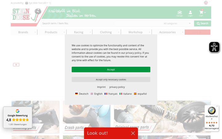 Screenshot von stein-dinse.com