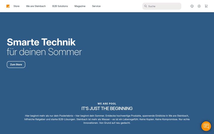 Screenshot of steinbach-group.com