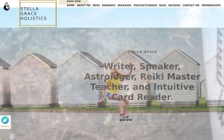 Screenshot of stellagrace.me