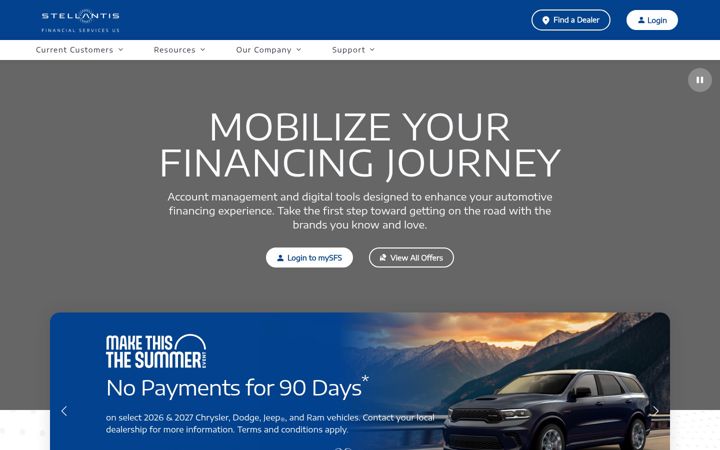 Screenshot of stellantis-fs.com