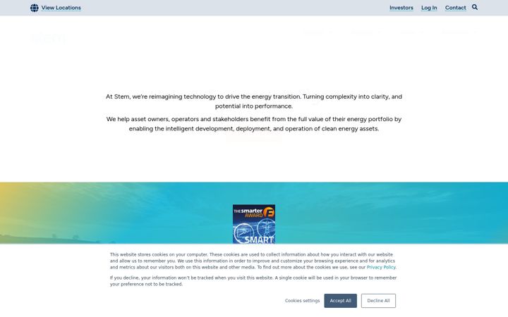 Screenshot of stem.com