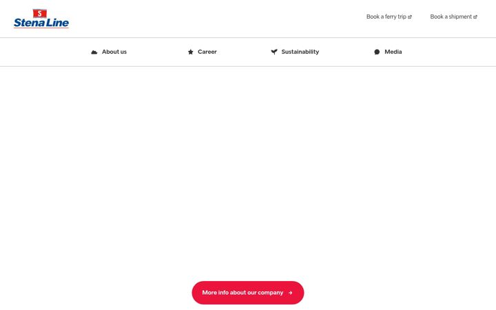 Screenshot of stenaline.com
