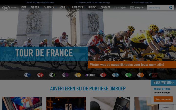 Screenshot of ster.nl
