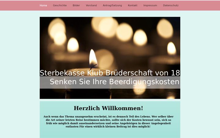 Screenshot von sterbekasse-wulsdorf.de