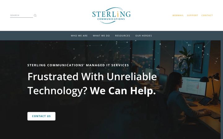 Screenshot of sterlink.net