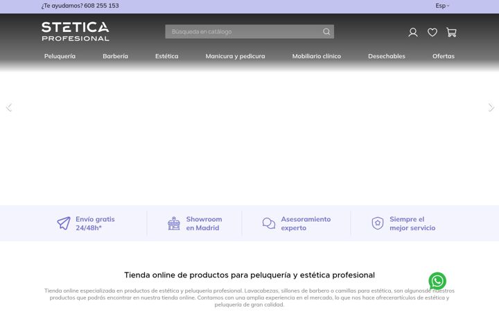 Screenshot of steticaprofesional.com