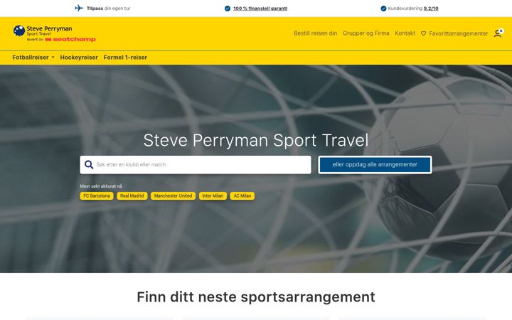 Screenshot του steveperryman.no