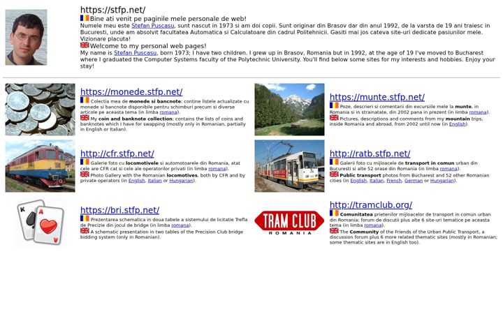 Screenshot of stfp.net