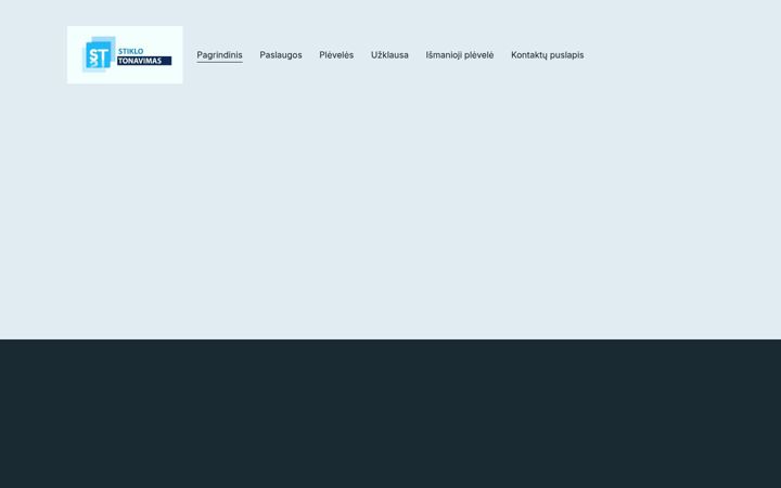 Screenshot of stiklotonavimas.lt