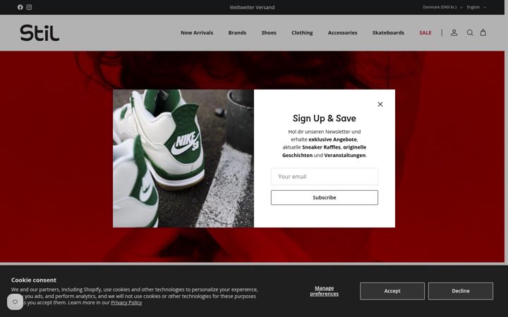 Screenshot ta' stil-laden.com