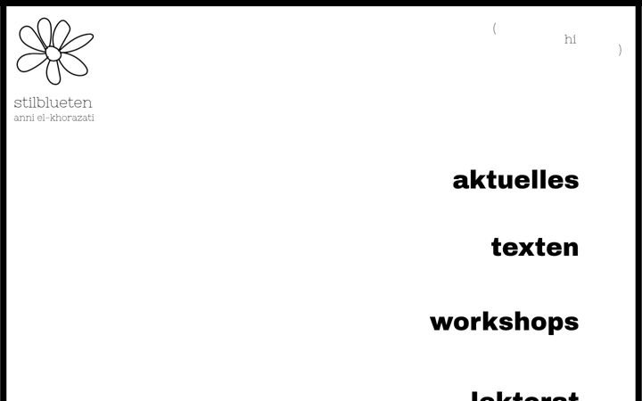 Screenshot di stilblueten.com