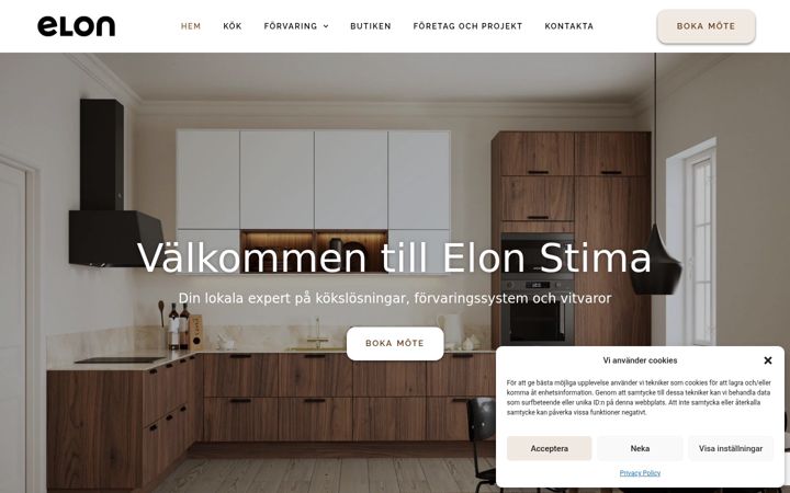 Screenshot of stima.se