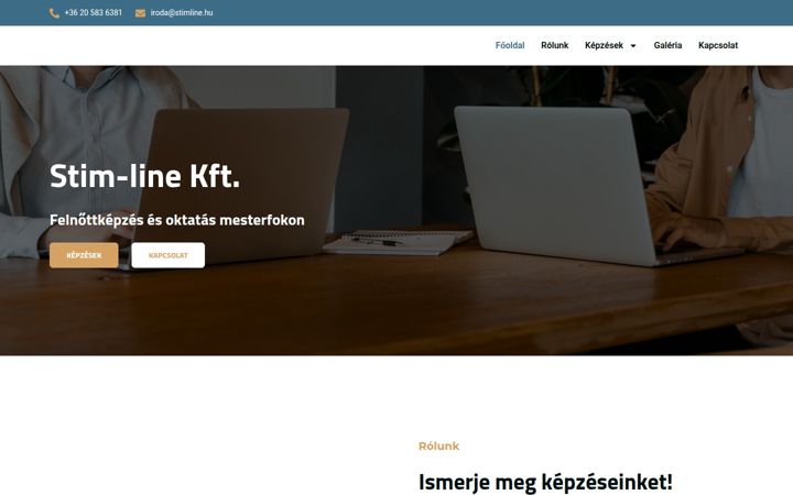 Screenshot of stimline.hu