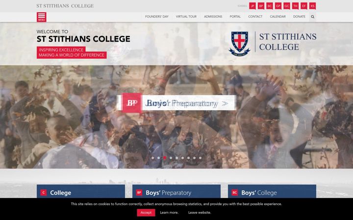 Screenshot di stithian.com