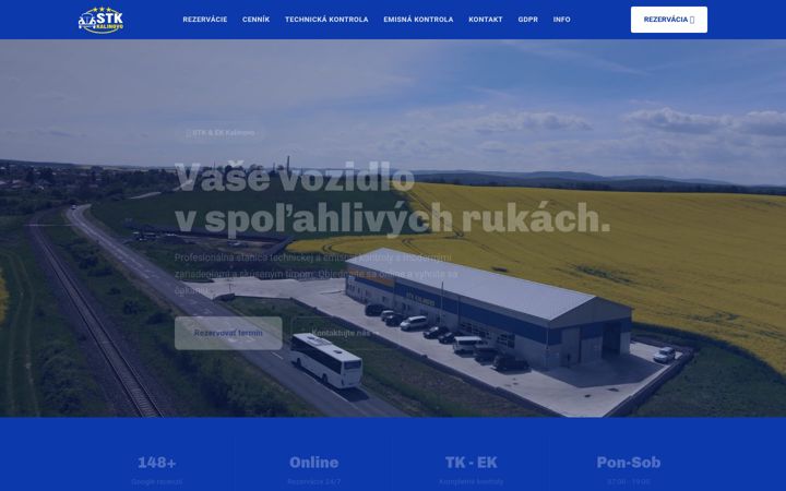 Zrzut ekranu stkkalinovo.sk