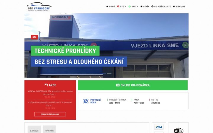 Screenshot von stkvarnsdorf.cz