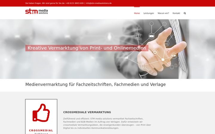 Screenshot of stm-mediasolutions.de