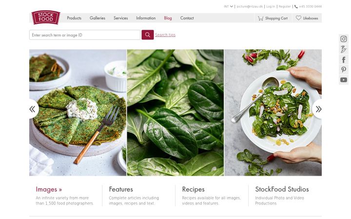 Screenshot of stockfood.com