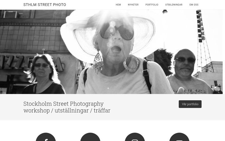 Screenshot di stockholmstreetphoto.se
