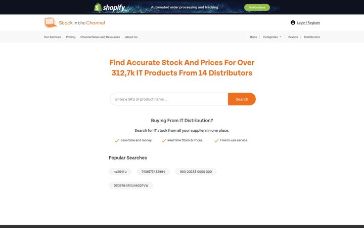 Screenshot von stockinthechannel.com