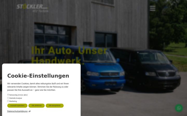 Zrzut ekranu stoeckler-kfz.at