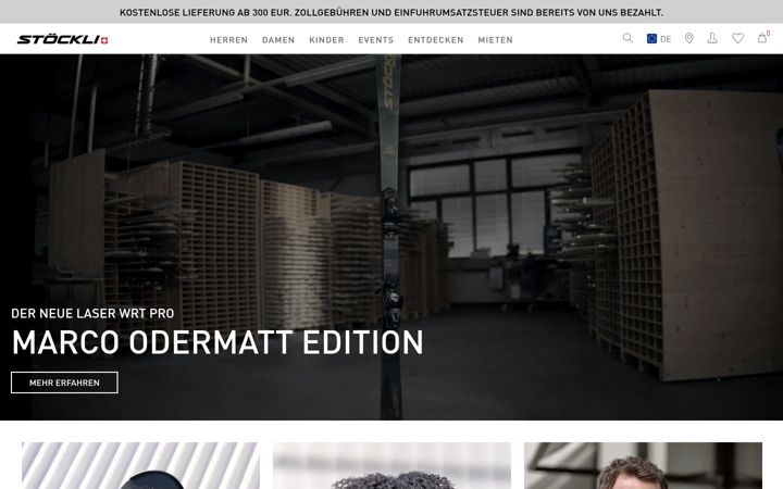 Screenshot of stoeckli.ch