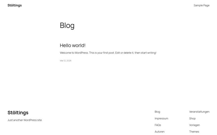 Screenshot of stoelting.de