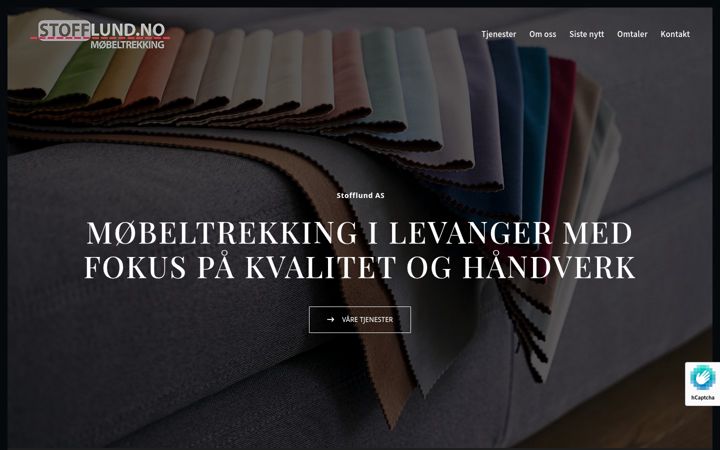 Zrzut ekranu stofflund.no