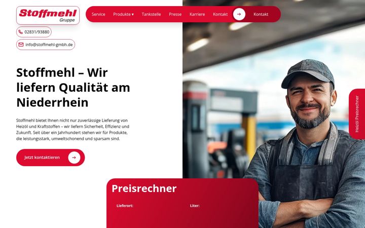Screenshot of stoffmehl-gmbh.de