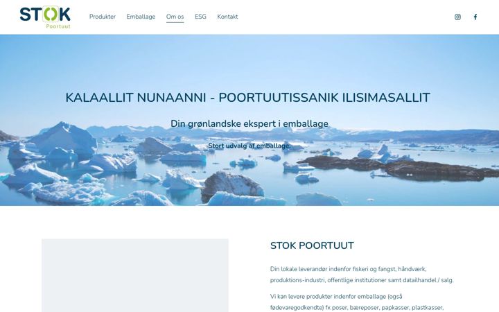 Screenshot of stok.gl