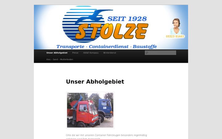 Screenshot ta' stolze-container.de