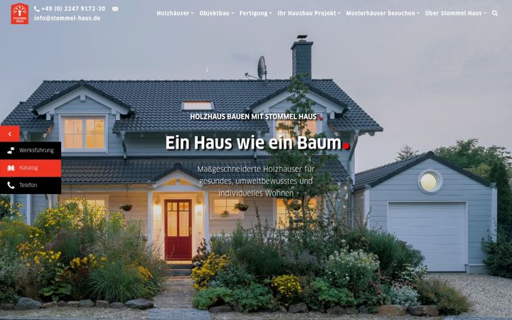 Screenshot of stommel-haus.de