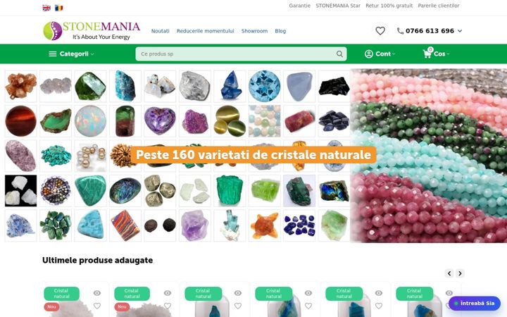 Screenshot di stonemania.ro