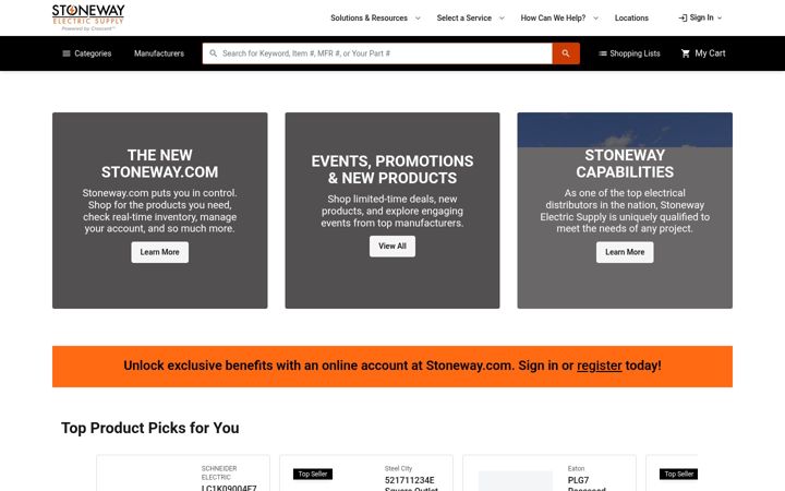 Screenshot of stoneway.com